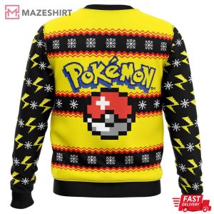 Pikachu All I Want For Christmas Is Chu Ugly Sweater (4)