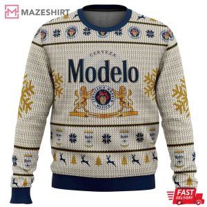 Cerveza Modelo Christmas Ugly Sweater Cerveza Modelo Christmas Ugly Sweater