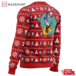 Futurama Fa La La La Ugly Christmas Sweater (3)