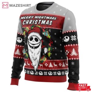 Merry Nightmare The Nightmare Before Christmas Ugly Sweater (2)