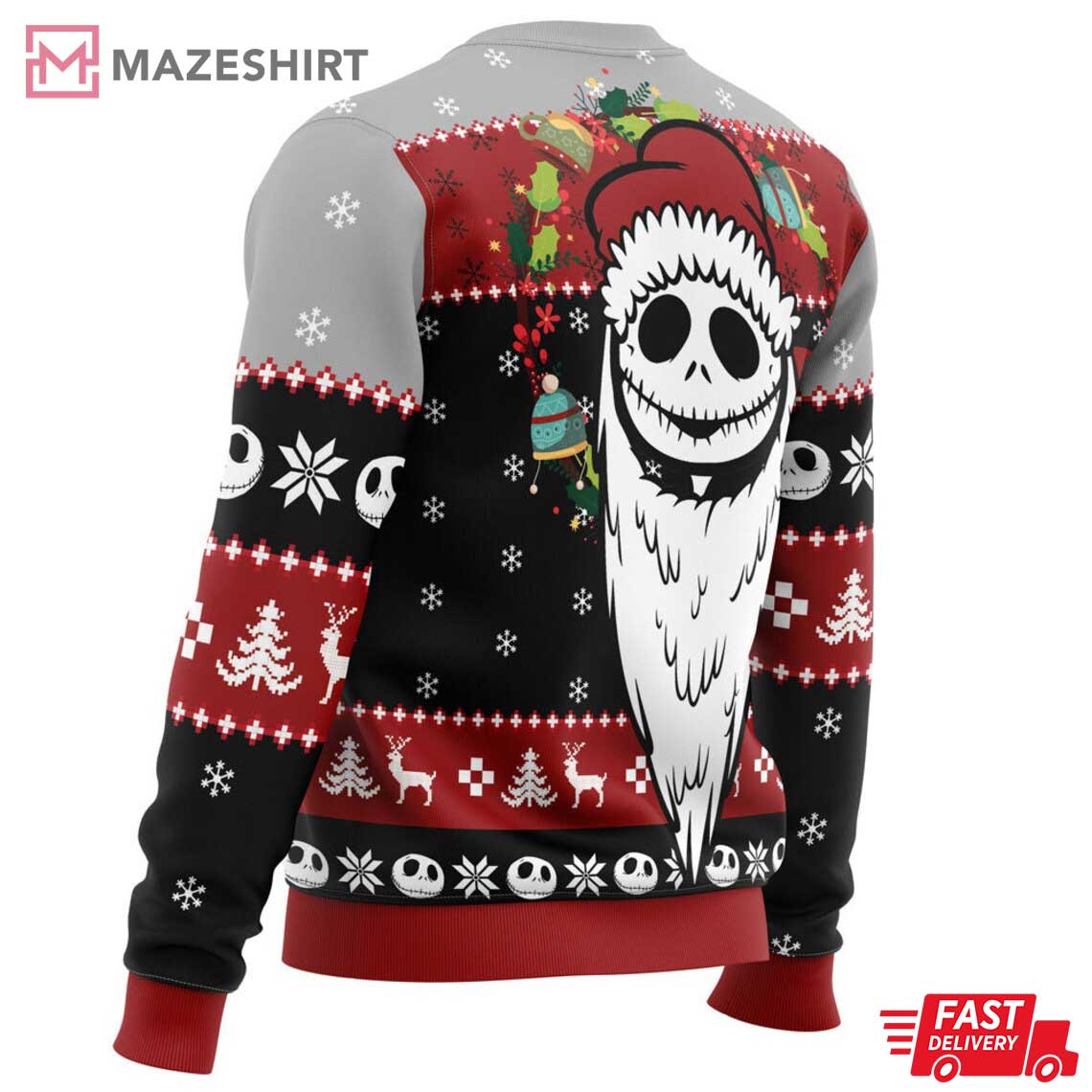 Merry Nightmare The Nightmare Before Christmas Ugly Sweater