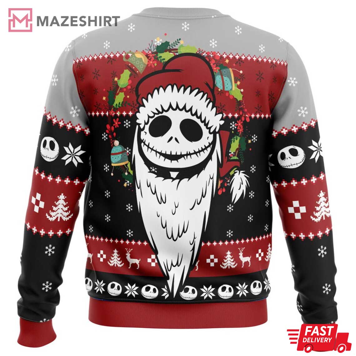 Merry Nightmare The Nightmare Before Christmas Ugly Sweater