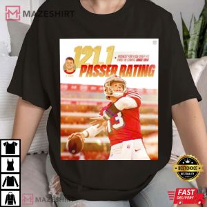 Brock Purdy 1211 Passer Rating T Shirt (2)