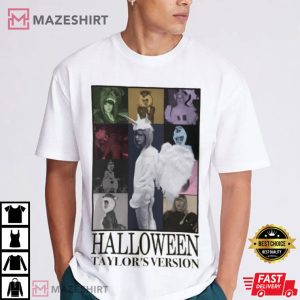 Halloween Taylor's Version Swiftie Merch Funny T Shirt (2)