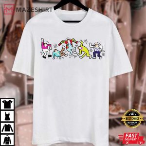 Keith Haring x Harry One Direction T Shirt (3)