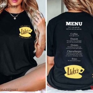 Luke's Diner Stars Hollow T Shirt (1)
