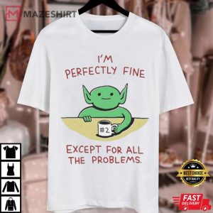 Wizard of Barge Adventure Time I’m Perfectly Fine T Shirt (3)
