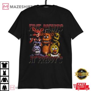 Five Nights At Freddy's Halloween T Shirt (3)