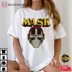 Mask Animated Series Icon Ringer T Shirt (2)