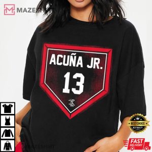 Ronald Acuna Jr the Braves Home Plate Gameday T Shirt (2)