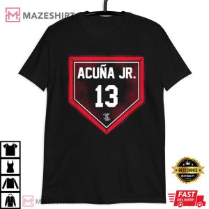 Ronald Acuna Jr the Braves Home Plate Gameday T Shirt (3)