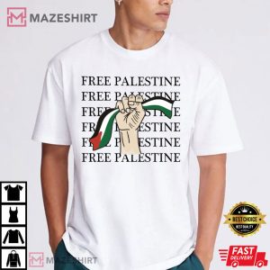 Free Palestine Activist T Shirt (2)