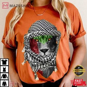 Palestine Lion Strong Palestine Peace T Shirt (4)