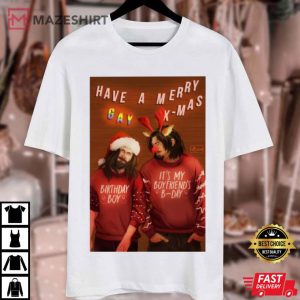 Christmas Daryl and Jesus The Walking Dead T Shirt (3)
