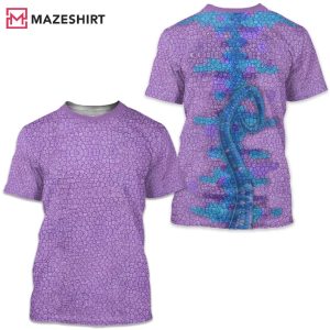 Monsters Character Lizard 3D T-Shirt