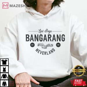 Peter Pan Lost Boys Bangarang Never Land T Shirt (2)