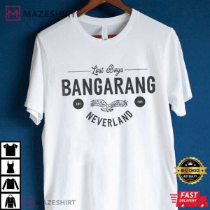 Peter Pan Lost Boys Bangarang Never Land T Shirt (3)