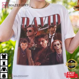 David Tennant Good Omens Lover T Shirt (2)
