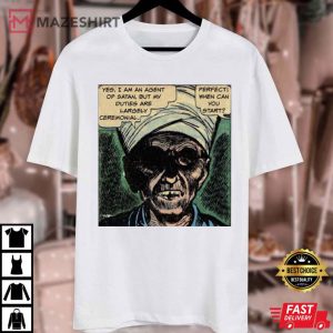 Agent Of Satan Office Interview Humor T Shirt (3)