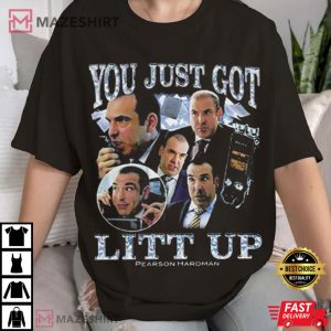 Pearson Hardman You Just Got Litt Up Suits T Shirt (2)