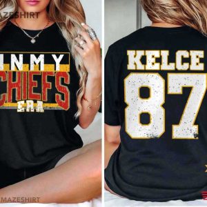 Travis Kelce 87 In My Chiefs Era T Shirt (1)