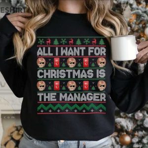 Karen All I Want For Christmas Is Your Manager T Shirt (4)