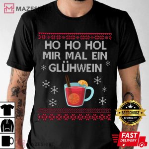 Gluhwein Mulled Wine Christmas T Shirt (1)