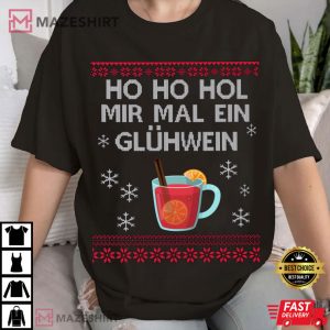 Gluhwein Mulled Wine Christmas T Shirt (2)