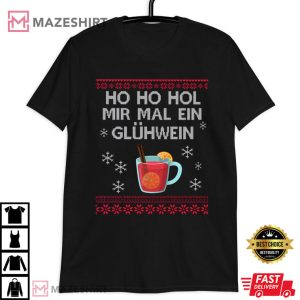 Gluhwein Mulled Wine Christmas T Shirt (3)