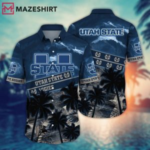 Utah State Aggies NCAA Hawaiian Shirt