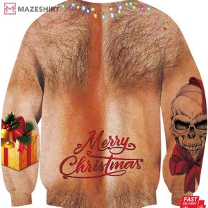 Skull Wild Style Christmas Ugly Sweater (2)