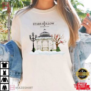 Stars Hollow 1779 Christmas Festival T Shirt (2)