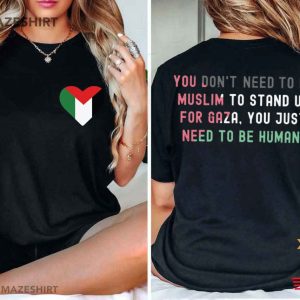 Free Palestine Activist T Shirt (1)