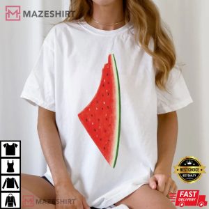Watermelon No War Peace for Palestine Save Gaza T Shirt (2)