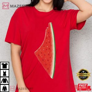 Watermelon No War Peace for Palestine Save Gaza T Shirt (3)