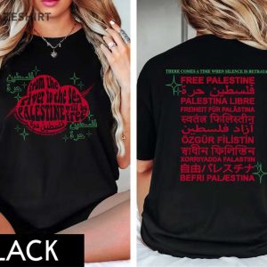 From the River to the Sea Palestine will be Free T Shirt (3)