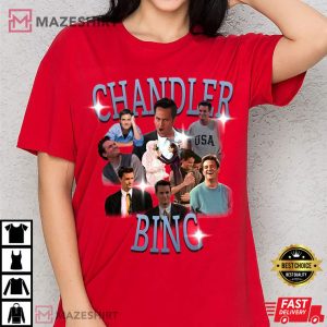 Chandler Bing Memorial Matthew Perry T Shirt (1)