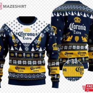 Corona Extra Beer Ugly Christmas Sweater Corona Extra Beer Ugly Christmas Sweater