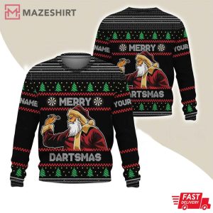 Santa Merry Dartmass Ugly Sweater Santa Merry Dartmass Ugly Sweater