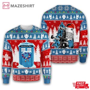 Doctor Who Merry Christmas Ugly Sweater
