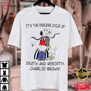 Charlie Brown Snoopy Endless Cycle of Death and Rebirth T Shirt (1)
