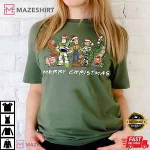 Toy Story Merry Christmas T Shirt (1)