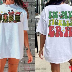 Canned Pickles Christmas Pickle Era T Shirt (1)