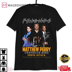 Matthew Perry 1969 – 2023 Thank You For The Memories T Shirt (3)