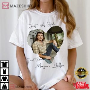 A Girl Loves Morgan Wallen T Shirt (2)