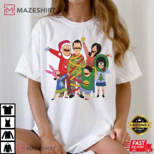 Bob's Burgers Family Christmas T Shirt (2)