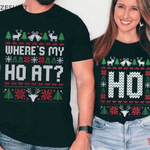 Where My Ho’s At Christmas Funny Couples