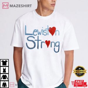 Lewiston Strong Support Victims And Families T Shirt (1)
