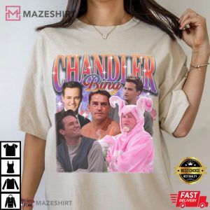Chandler Bing Friends Iconic T Shirt (4)