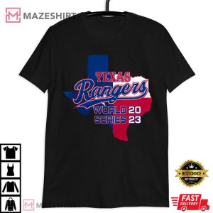 Texas Rangers World Series 2023 Texas Fans Gift T Shirt (1)